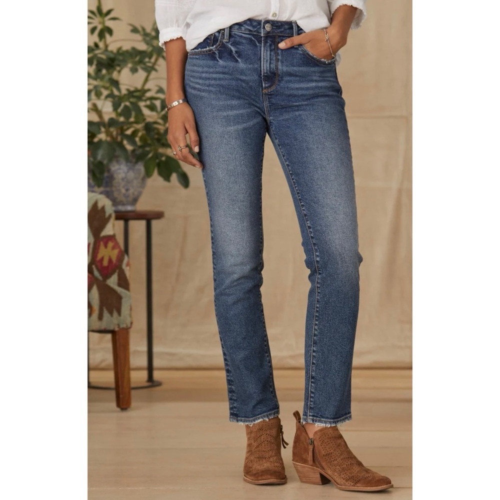 DRIFTWOOD | Audrey High Rise Straight Leg Denim Jeans‎ Sz. 26
